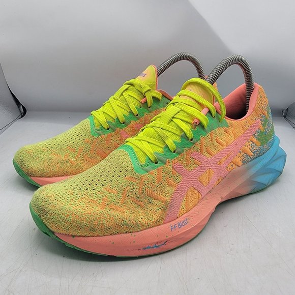 ASICS DynaBlast Womens 8 Orange Pop Coral Running Shoes Athletic Casual 1012A989 - Picture 1 of 14